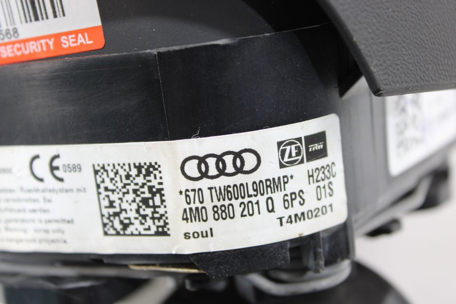 OEM Audi Steering Wheel Airbag – Fits Q5, Q7 (2017–2019) – Part 4M0880201R - Audi