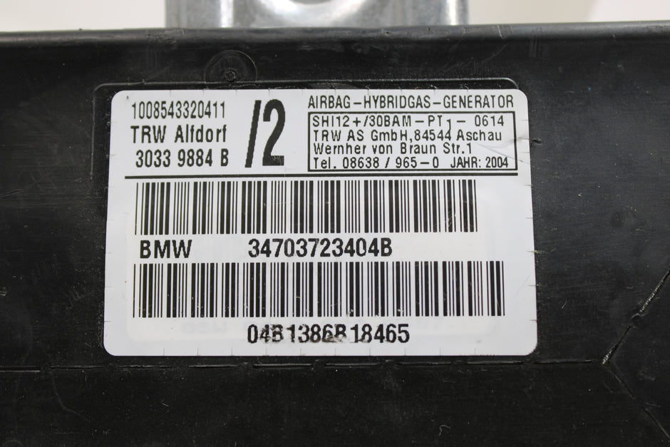 OEM Bmw Airbag – Fits 325I, 330I, M3, X5 (2001–2005) – Part 72127037234 - Bmw