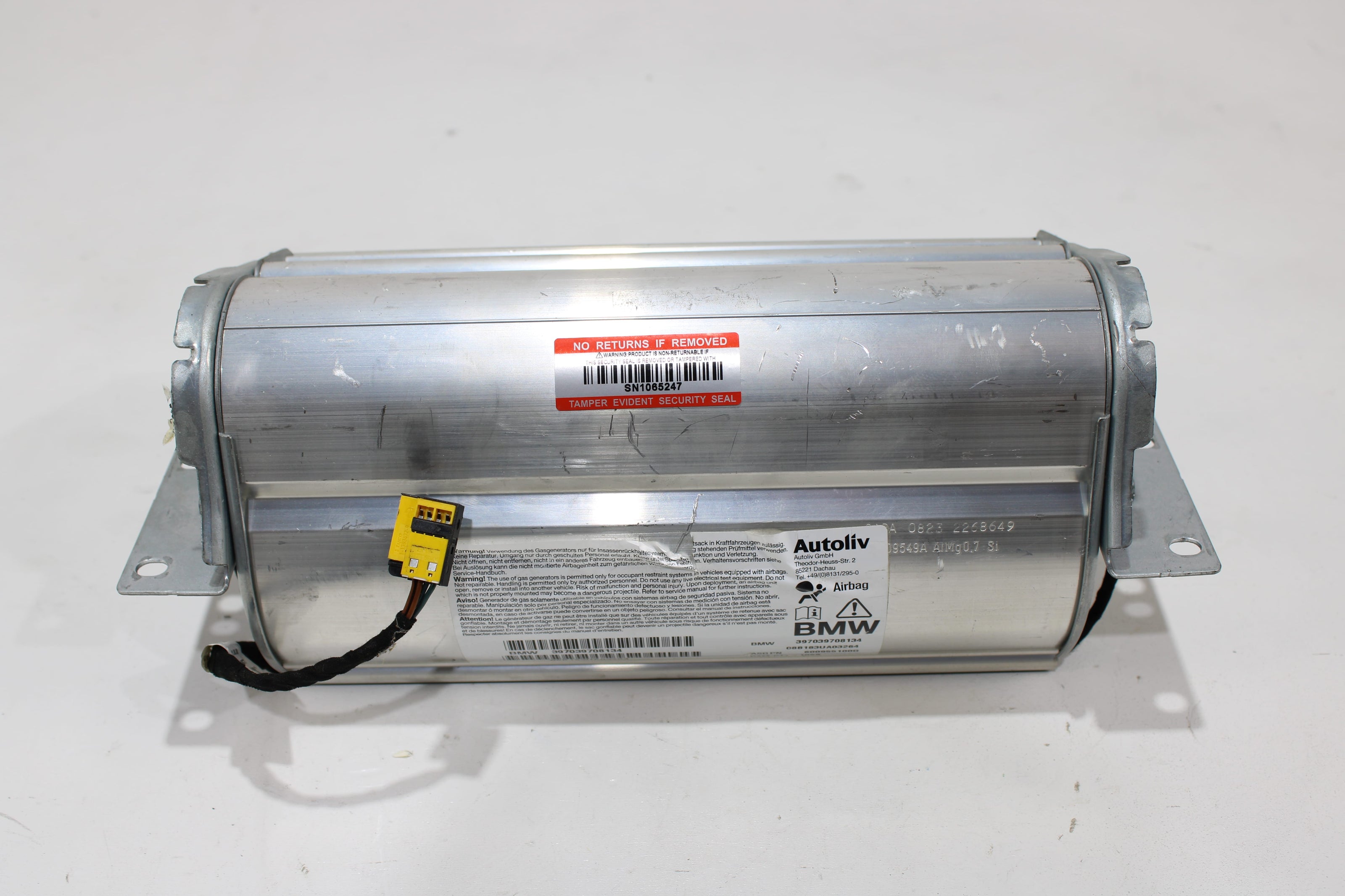 OEM Bmw Dashboard Airbag – Fits 525I, 528I, 530I, 535I, 545I, 550I, M5 (2004–2010) – Part 397039708134 - Bmw