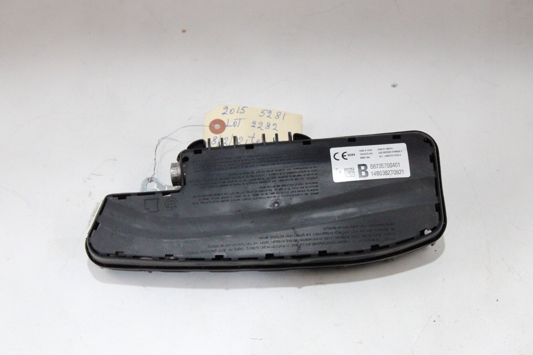 OEM BMW Side Airbag – Fits 5 Series (2010–2017) – Part 86735708401 - BMW