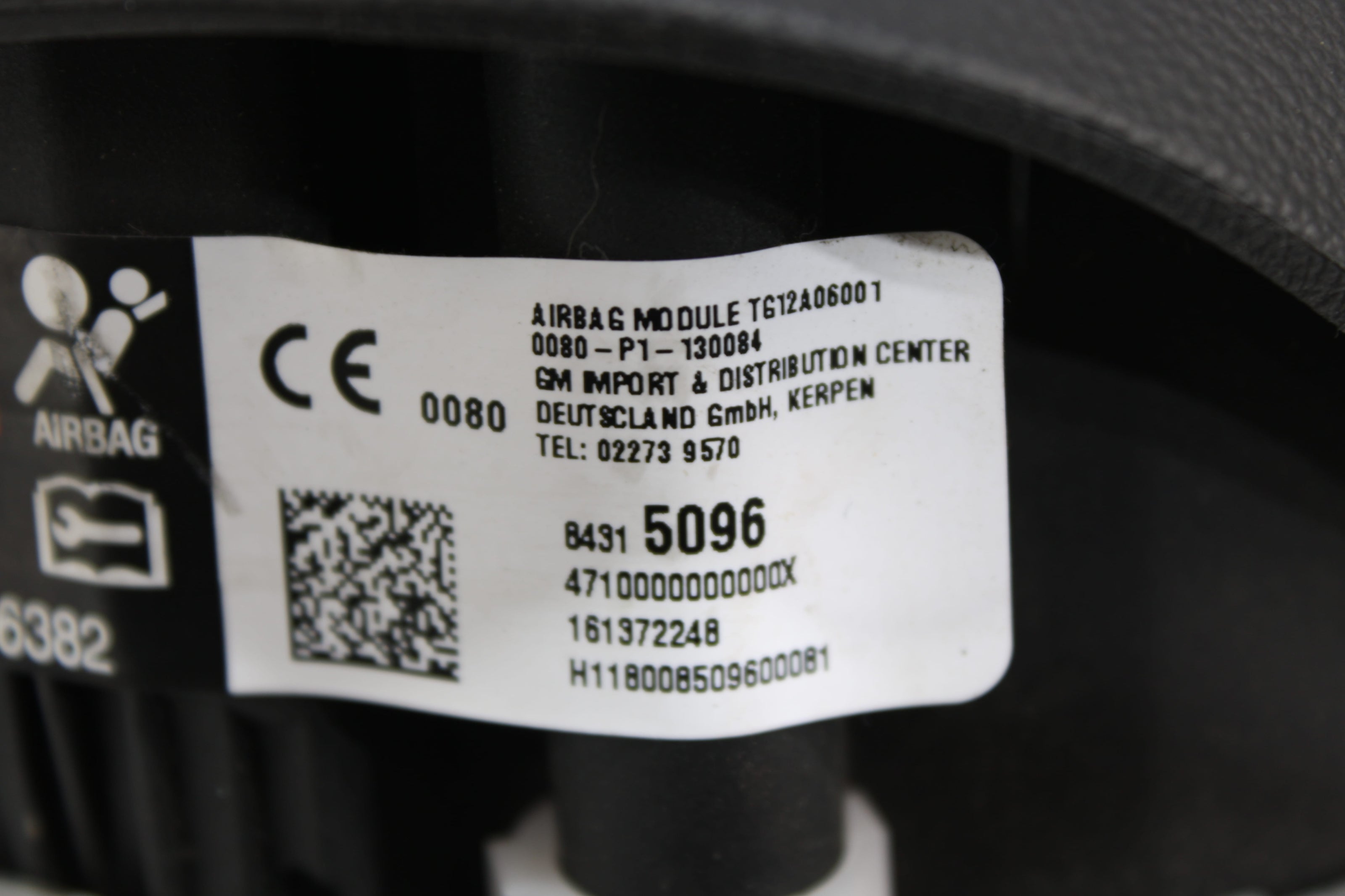 OEM Buick Steering Wheel Airbag – Fits Enclave (2018–2021) – Part 84347913 - Buick