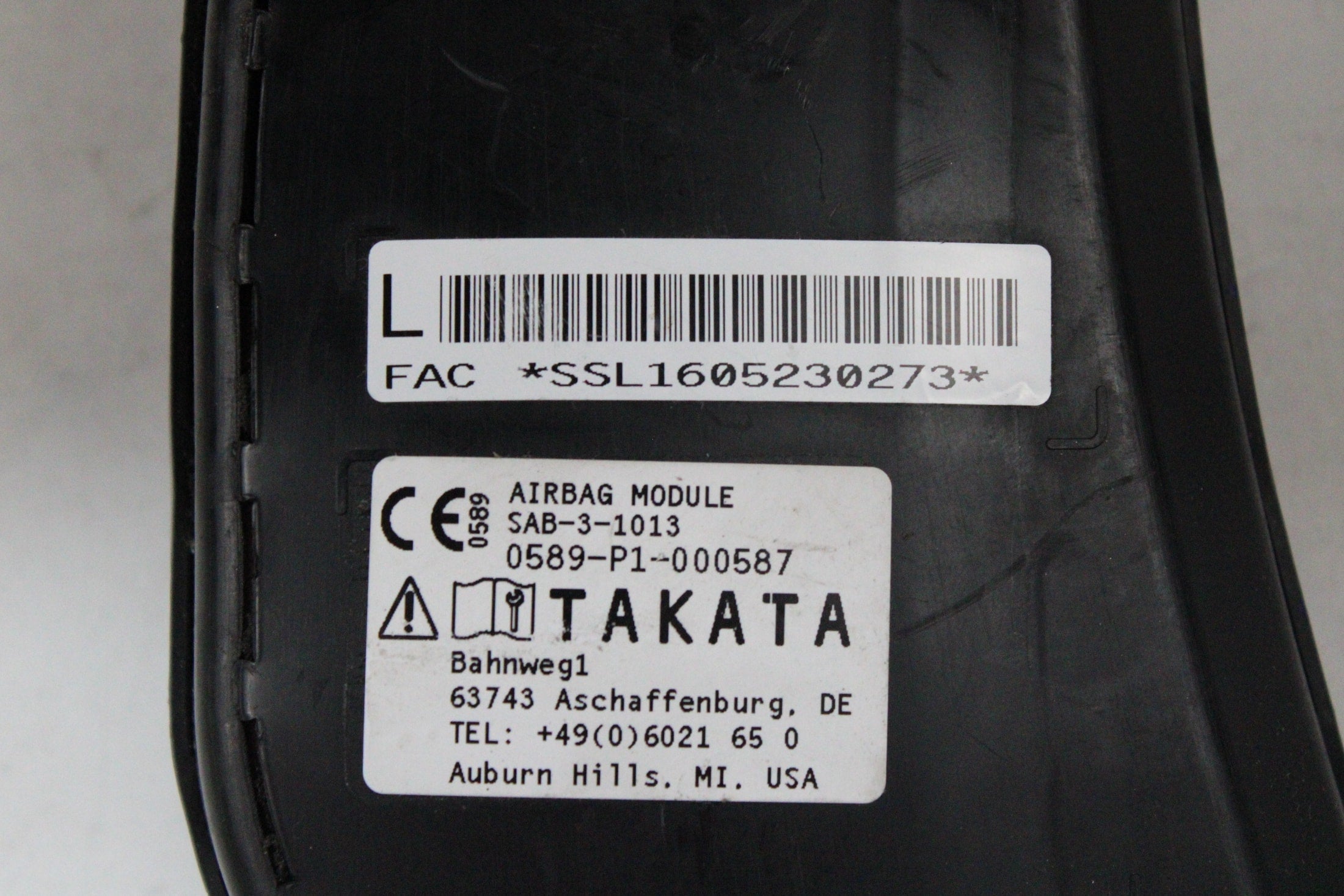 OEM Ford Passenger Seat Airbag – Fits Mustang (2015–2017) – Part FR3Z-63611D10-C - Ford