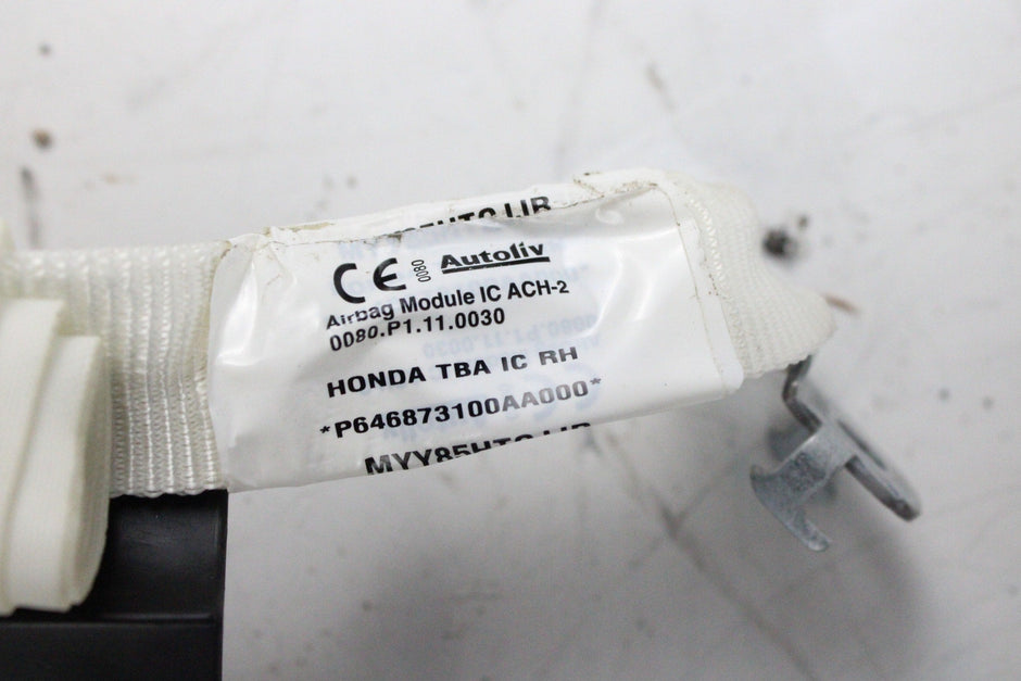 OEM Honda Curtain Airbag – Fits Civic (2018–2021) and Insight (2019–2022) – Part #78870-TBA-A72 - Honda