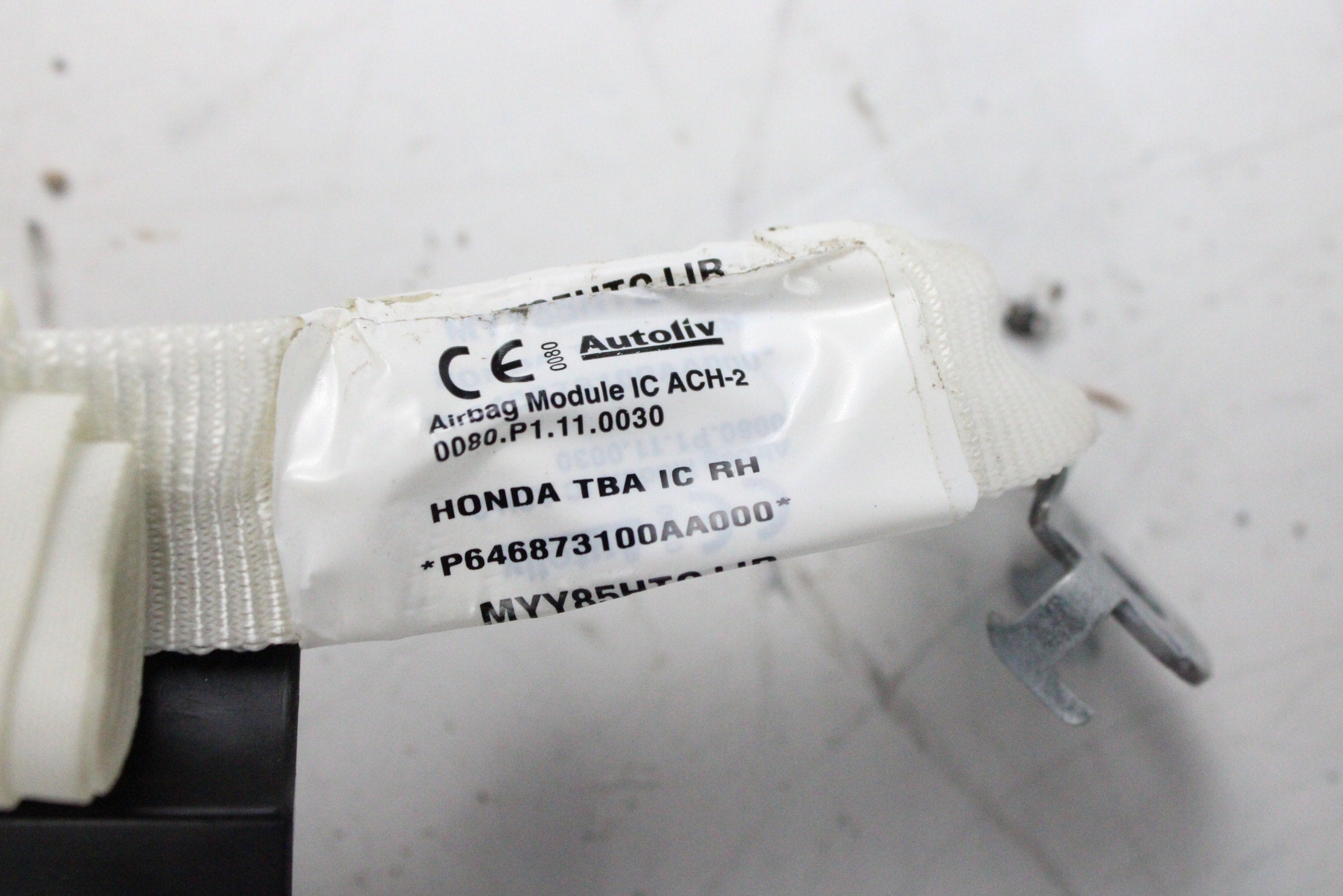 OEM Honda Curtain Airbag – Fits Civic (2018–2021) and Insight (2019–2022) – Part #78870-TBA-A72 - Honda
