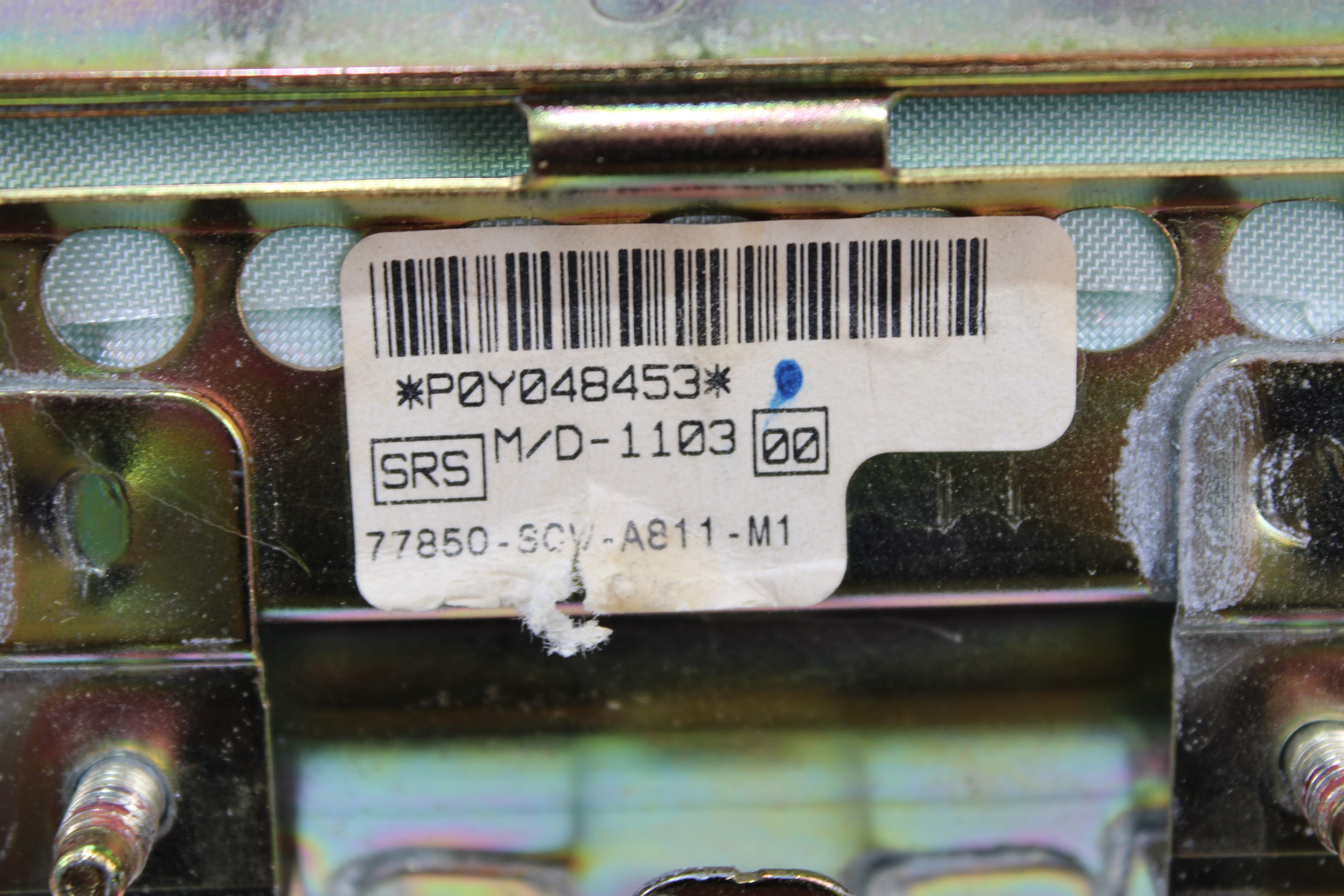 OEM Honda Dashboard Airbag – Fits Element (2003–2006) – Part 77850 - SCV - A811 - M1 - Honda