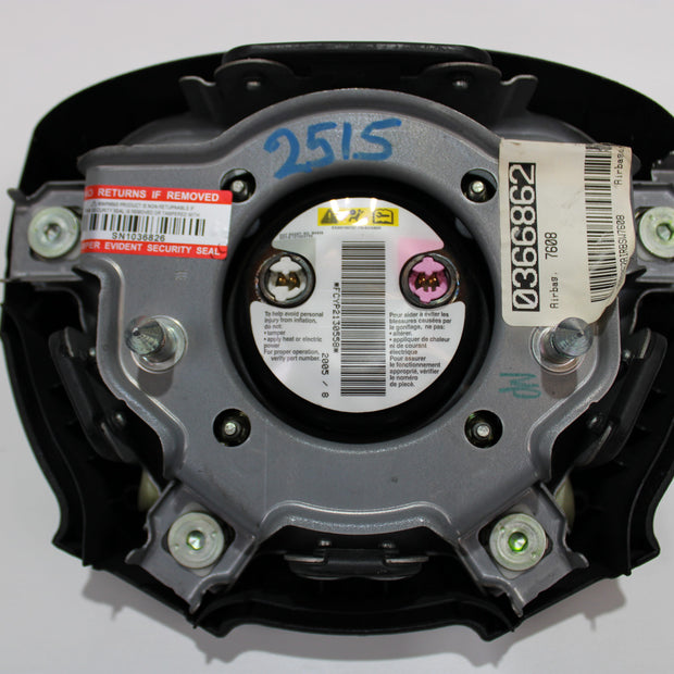 OEM Hummer Steering Wheel Airbag – Fits H3 (2006–2010) – Part 25809839 - Hummer