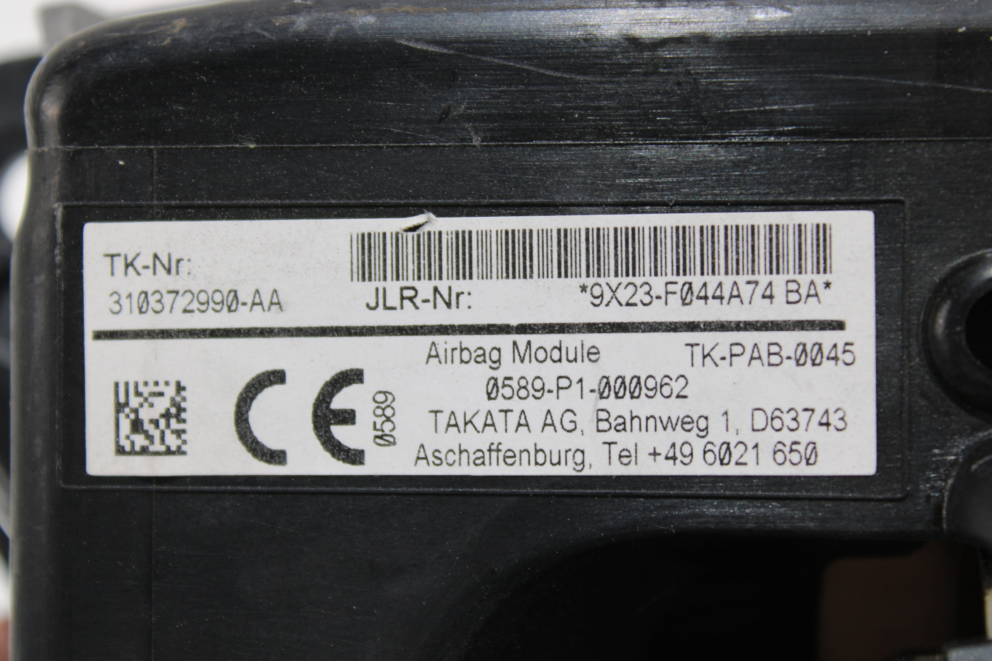 OEM Jaguar Dashboard Airbag – Fits Xf (2009–2015) – Part 9X23F044A74BA - Jaguar