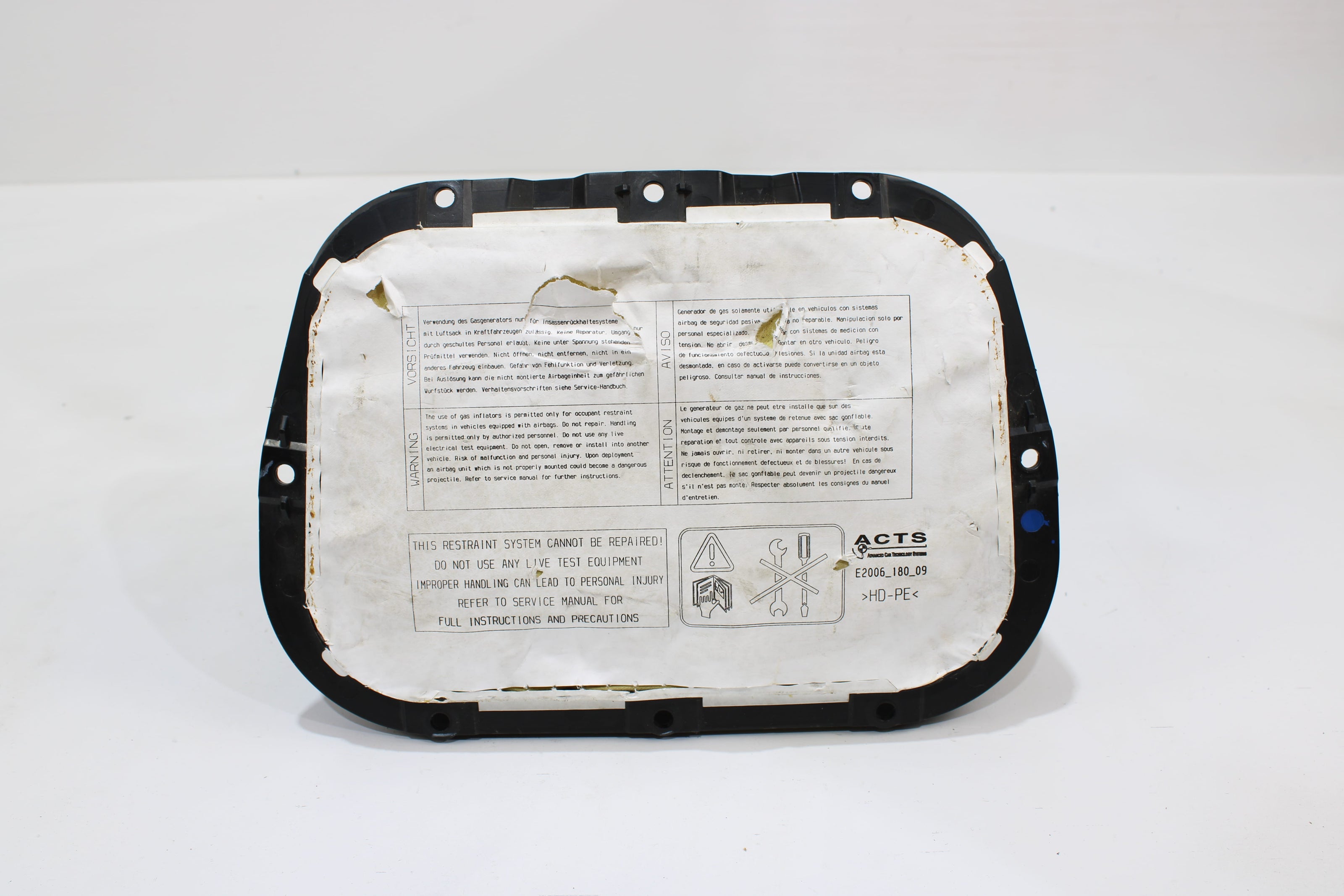 OEM Jaguar Dashboard Airbag – Fits Xk, Xkr, Xkr - S (2007–2015) – Part C2P13451 - Jaguar