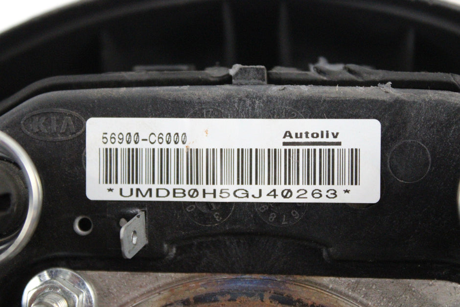OEM Kia Driver Steering Wheel Airbag – Fits Sorento (2016–2020) – Part #56900-C6000WK - Kia