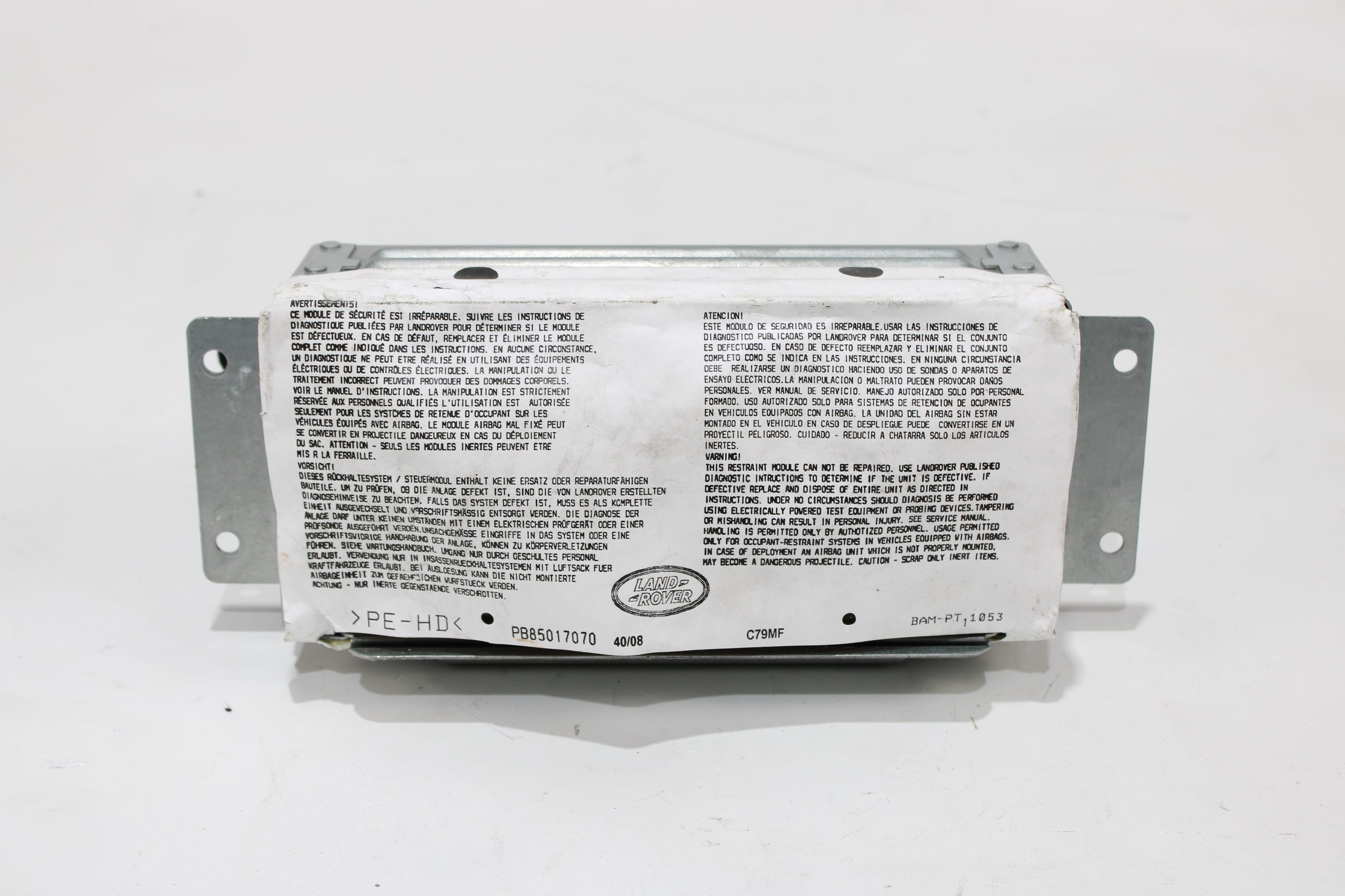 OEM Land Rover Dashboard Airbag – Fits Range Rover, Lr3 (2005–2009) – Part EHM500560 - Land Rover