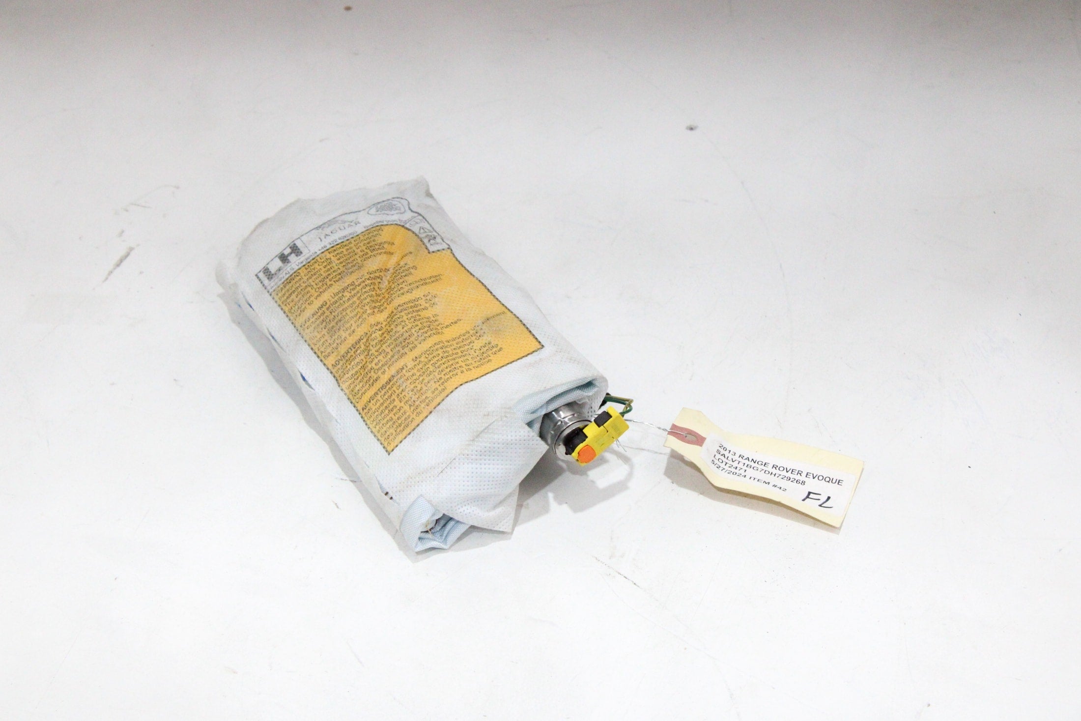 OEM Land Rover Driver Seat Airbag – Fits Range Rover Evoque, Discovery Sport (2012–2021) – Part LR026021 - Land Rover