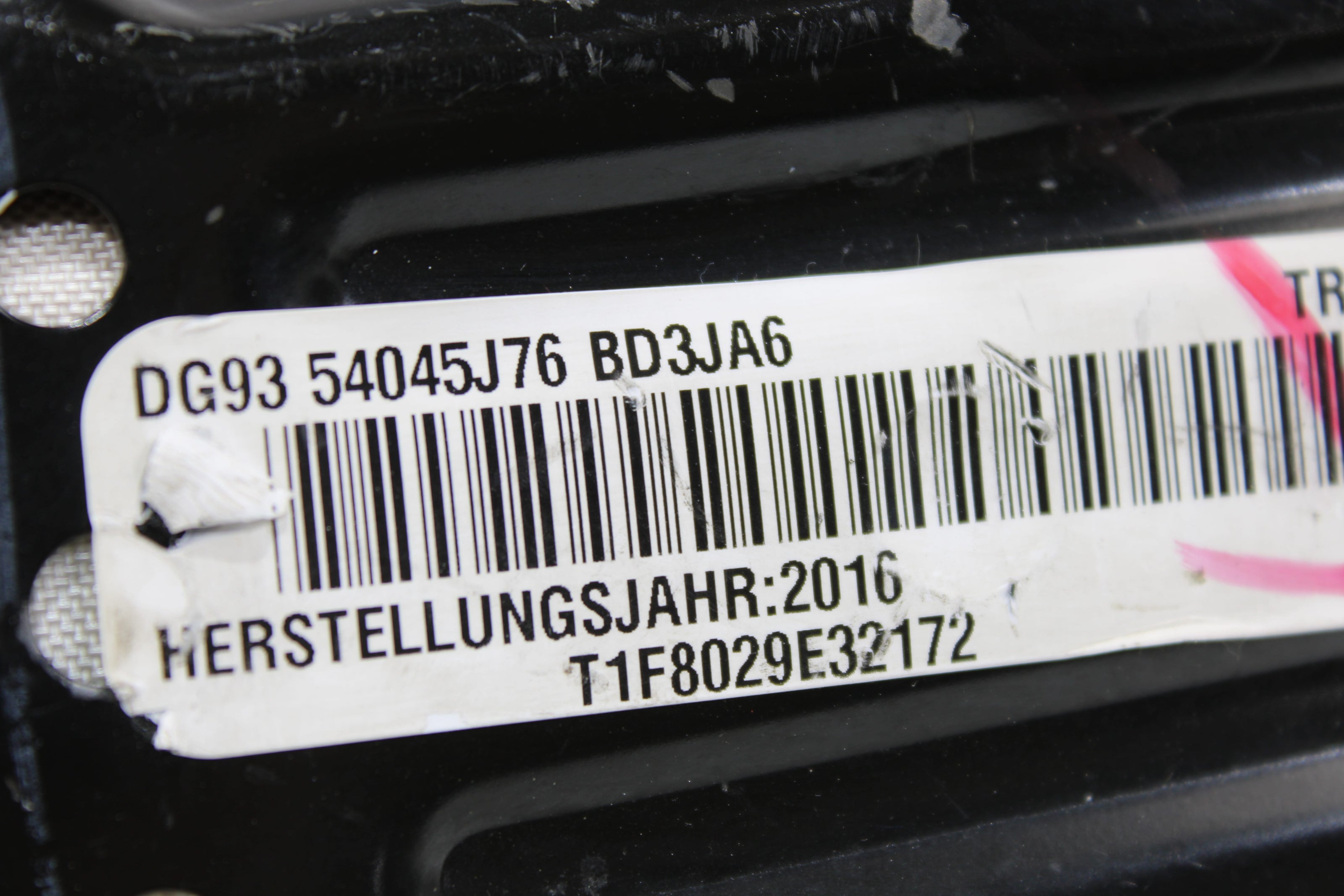 OEM Lincoln Knee Airbag – Fits Mkz, Continental (2013–2020) – Part DG9Z - 54045J76 - BB - Lincoln