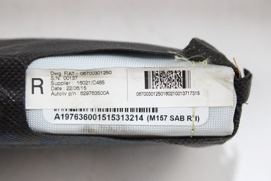 OEM Maserati Passenger Seat Airbag – Fits Ghibli (2014–2023) and Ghibli 334 Ultima (2024) – Part #670030125 - Maserati