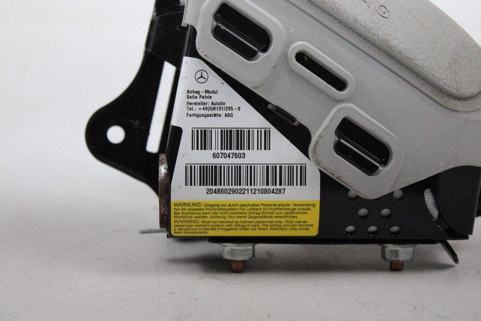 OEM Mercedes-Benz Airbag – Fits C250 (2012–2014) and GLK350 (2010–2015) – Part A2048602902 - Mercedes-Benz