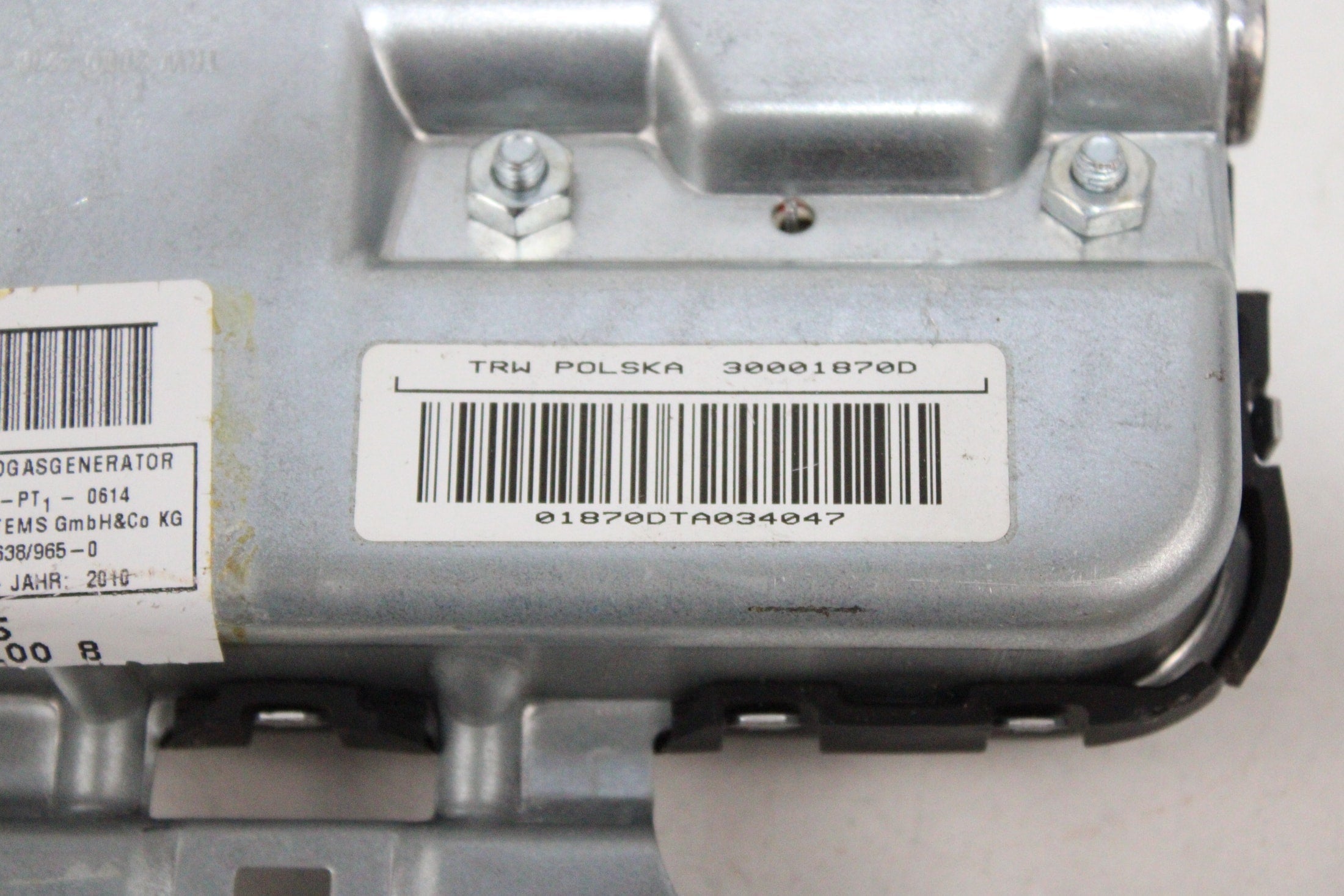 OEM Mercedes-Benz Airbag – Fits E320, E350, E500, E55, Cls500, Cls550, Cls55, Cls63 (2003–2011) – Part A2038600105 - Mercedes-Benz