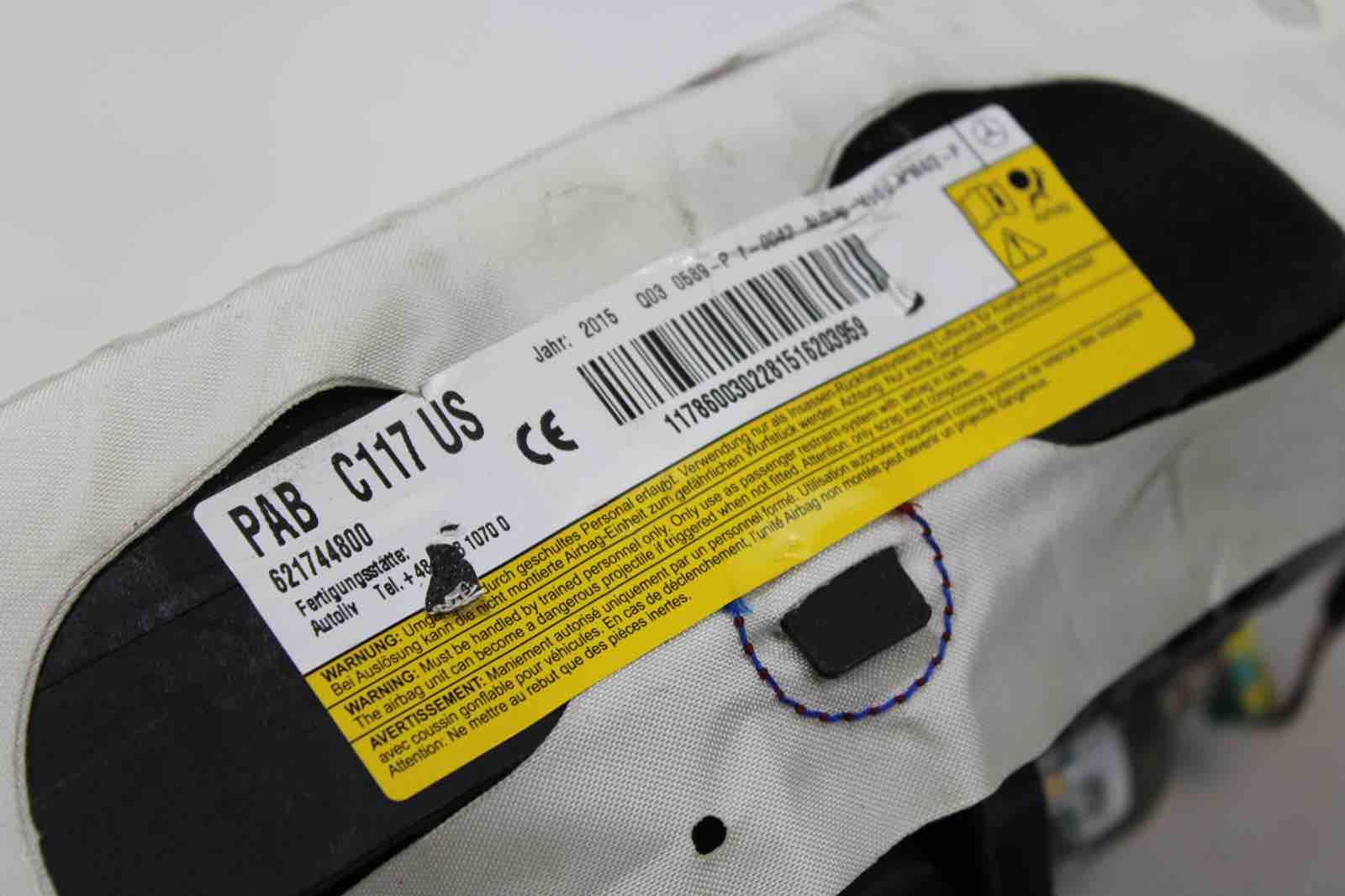 OEM Mercedes - Benz CLA250 CLA45 GLA250 GLA45 Passenger Airbag (2014–2020) | Part A1178600302 - Mercedes - Benz
