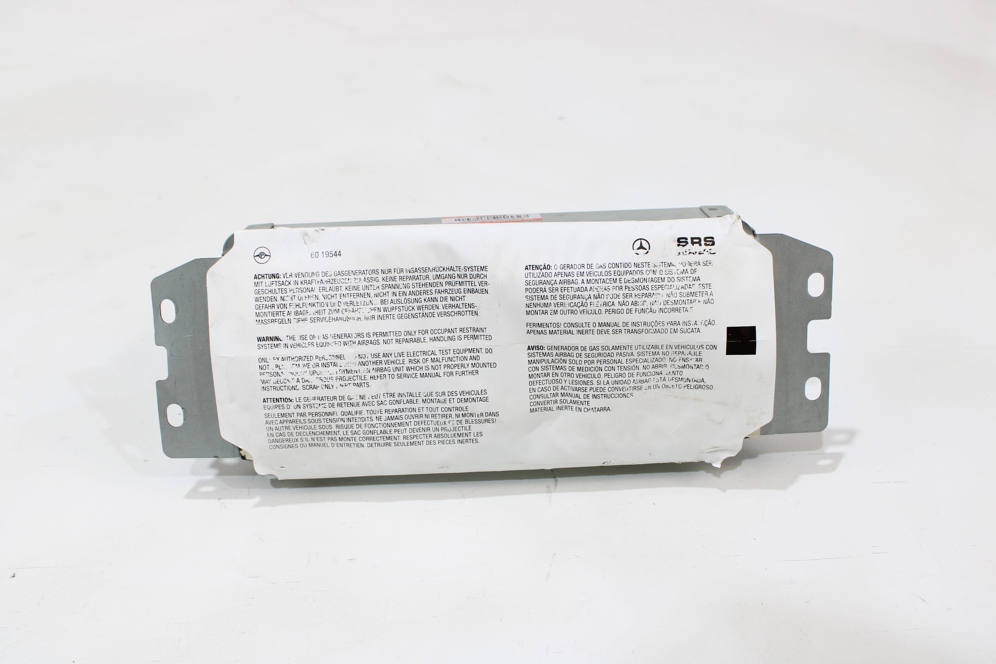 OEM Mercedes - Benz Dashboard Airbag – Fits Slk280, Slk300, Slk350, Slk55 (2005–2011) – Part A1718600305 - Mercedes - Benz