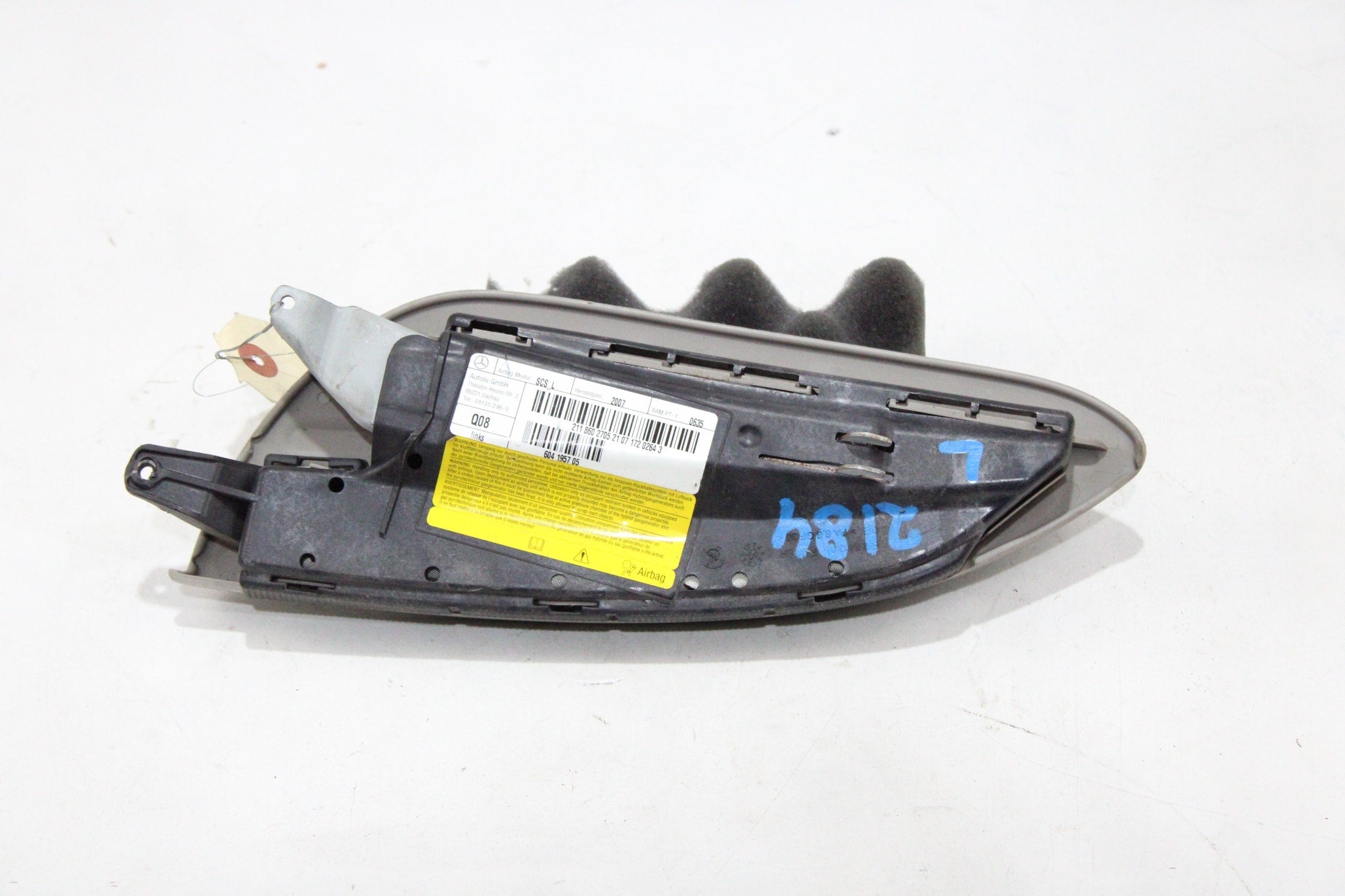 OEM Mercedes-Benz Driver Seat Airbag – Fits E-class (W211) (2002–2009) and E-class T-model (S211) (2003–2009) and Cls-class (C219) (2005–2009) – Part #2118602705 - Mercedes-Benz