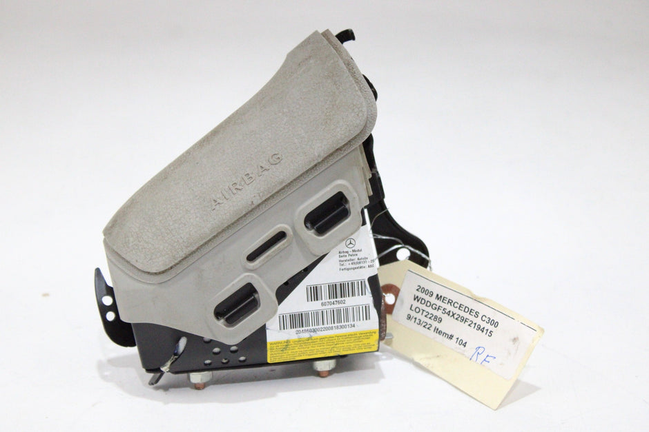 OEM Mercedes-Benz Passenger Seat Airbag – Fits C250, C63 Amg, C350 (2012–2014) – Part 607047602 - Mercedes-Benz