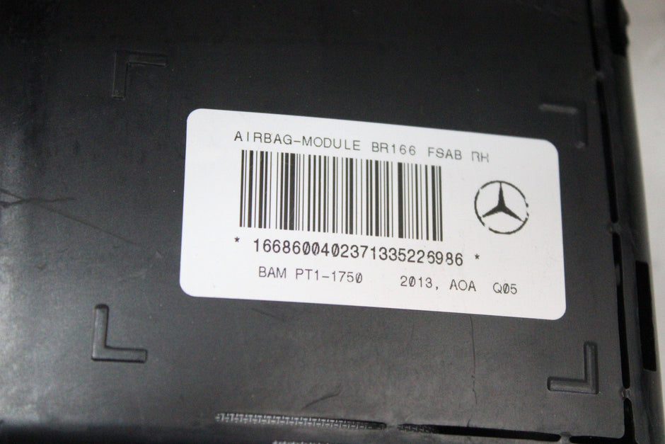 OEM Mercedes-Benz Passenger Seat Airbag – Fits Gl-class (2012–2015) and Gle-class (2016–2018) and Gls-class (2017–2019) – Part #A1668600402 - Mercedes-Benz