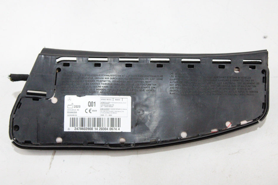 OEM Mercedes-Benz Passenger Seat Airbag – Fits GLB250 (2020–2025) – Part 2478603900 - Mercedes-Benz