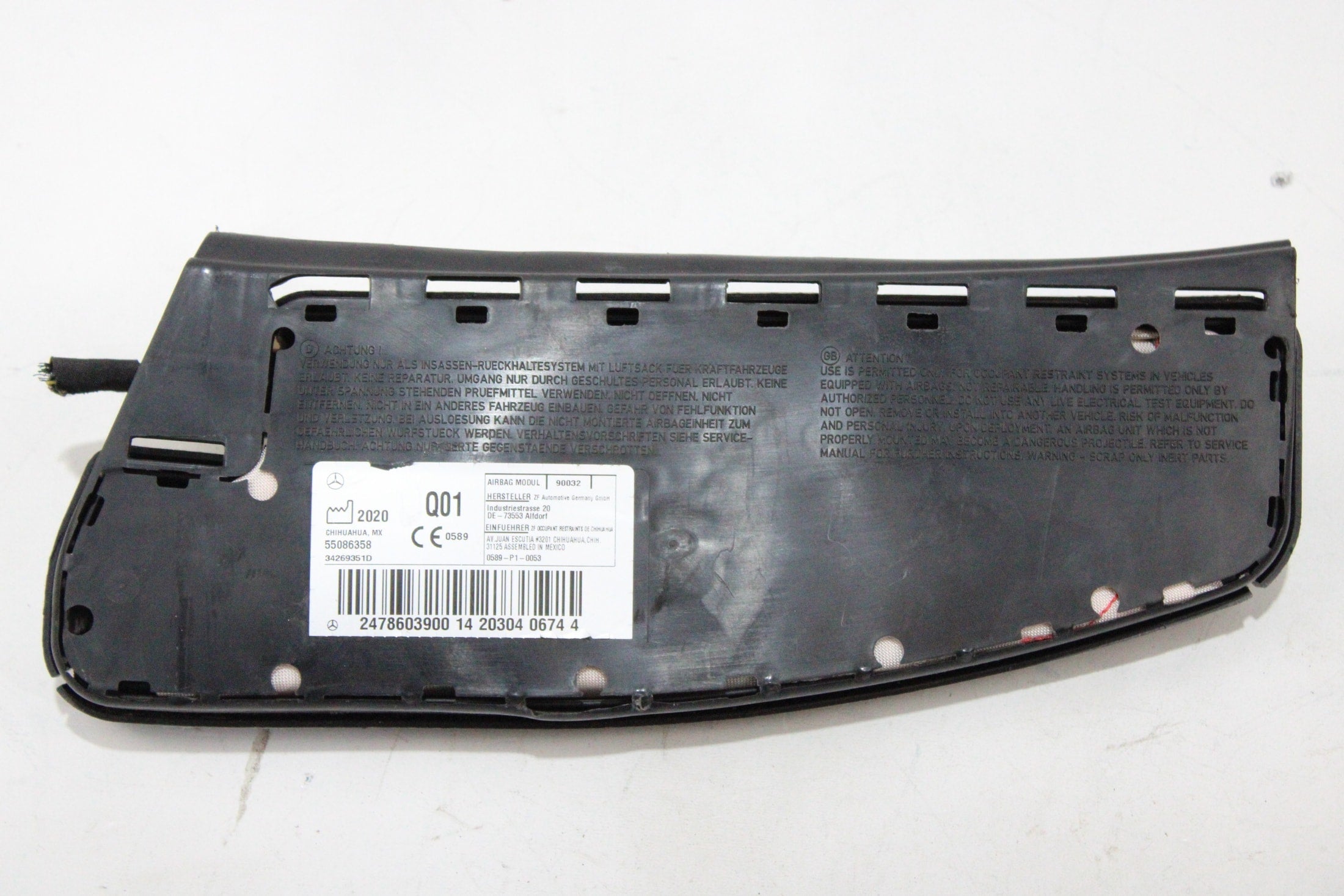 OEM Mercedes-Benz Passenger Seat Airbag – Fits GLB250 (2020–2025) – Part 2478603900 - Mercedes-Benz