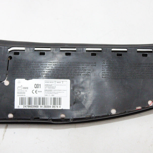 OEM Mercedes-Benz Passenger Seat Airbag – Fits GLB250 (2020–2025) – Part 2478603900 - Mercedes-Benz
