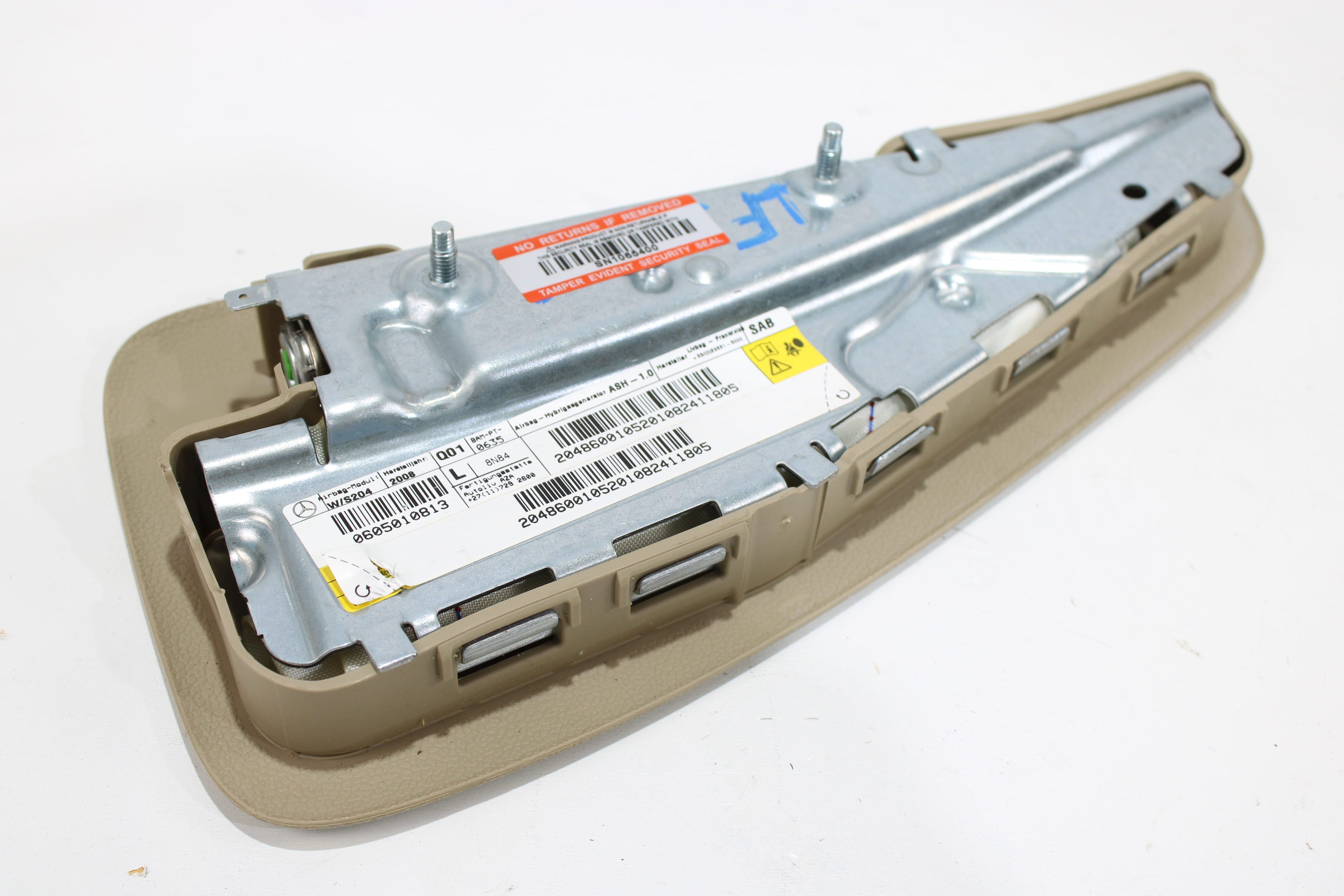 OEM Mercedes - Benz Side Airbag – Fits C250, C300, C350, C63, Glk250, Glk300, Glk350 (2008–2015) – Part A2048600105 - Mercedes - Benz