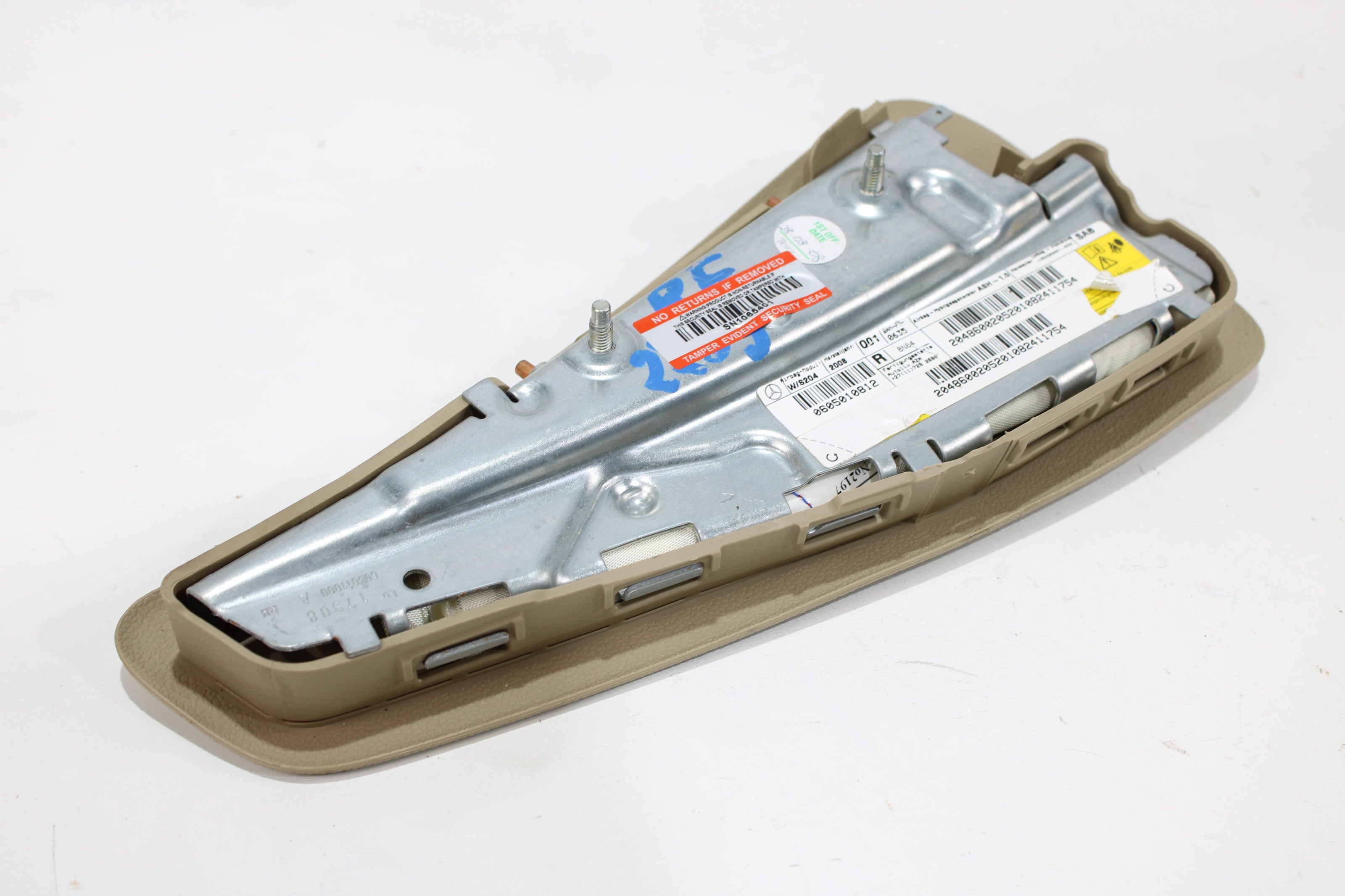 OEM Mercedes - Benz Side Airbag – Fits C250, C300, C350, C63, Glk250, Glk300, Glk350 (2008–2015) – Part A2048600205 - Mercedes - Benz