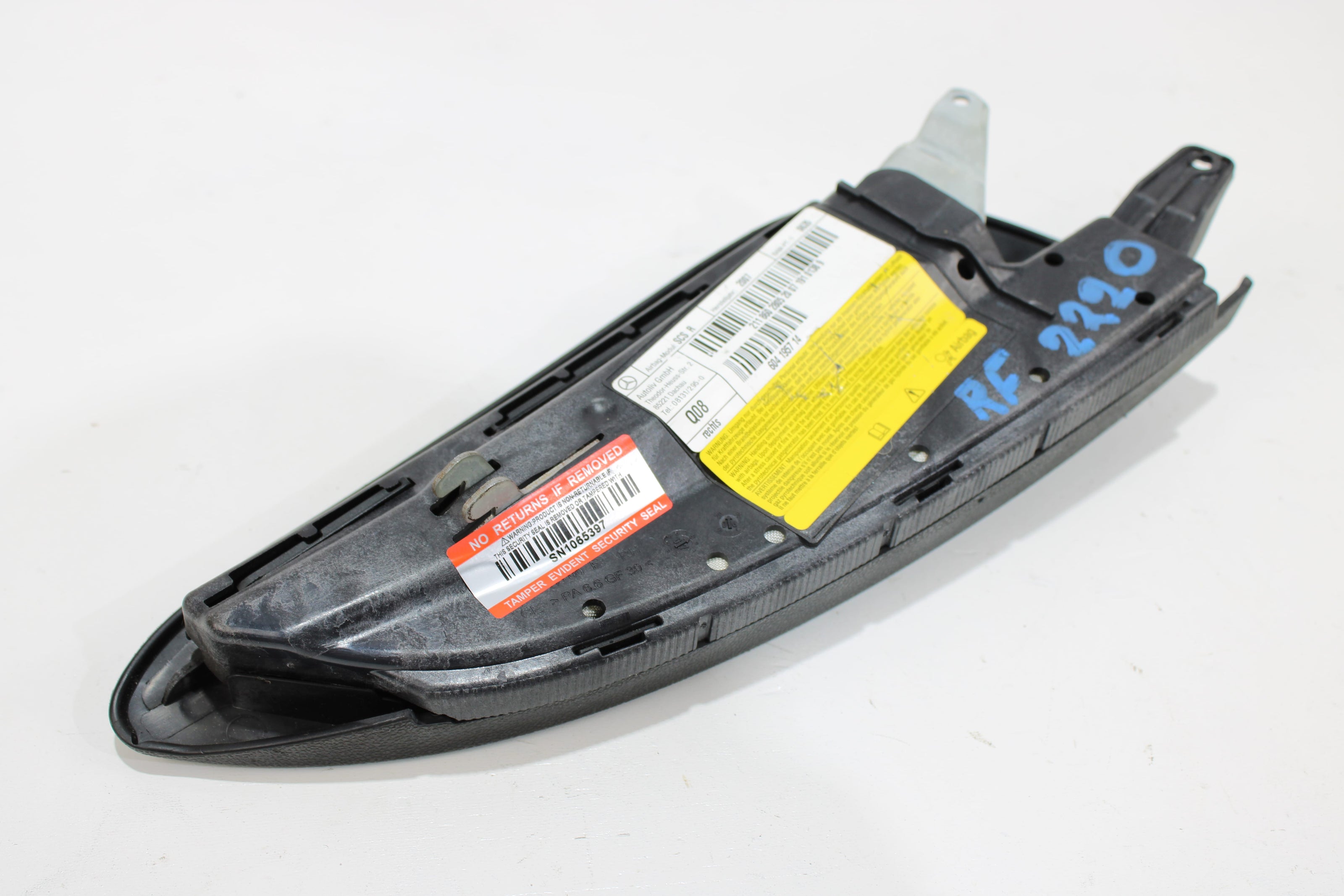 OEM Mercedes - Benz Side Airbag – Fits E320, E350, E500, E550, E63, Cls350, Cls500, Cls550, Cls63 (2006–2011) – Part A2118602805 - Mercedes - Benz