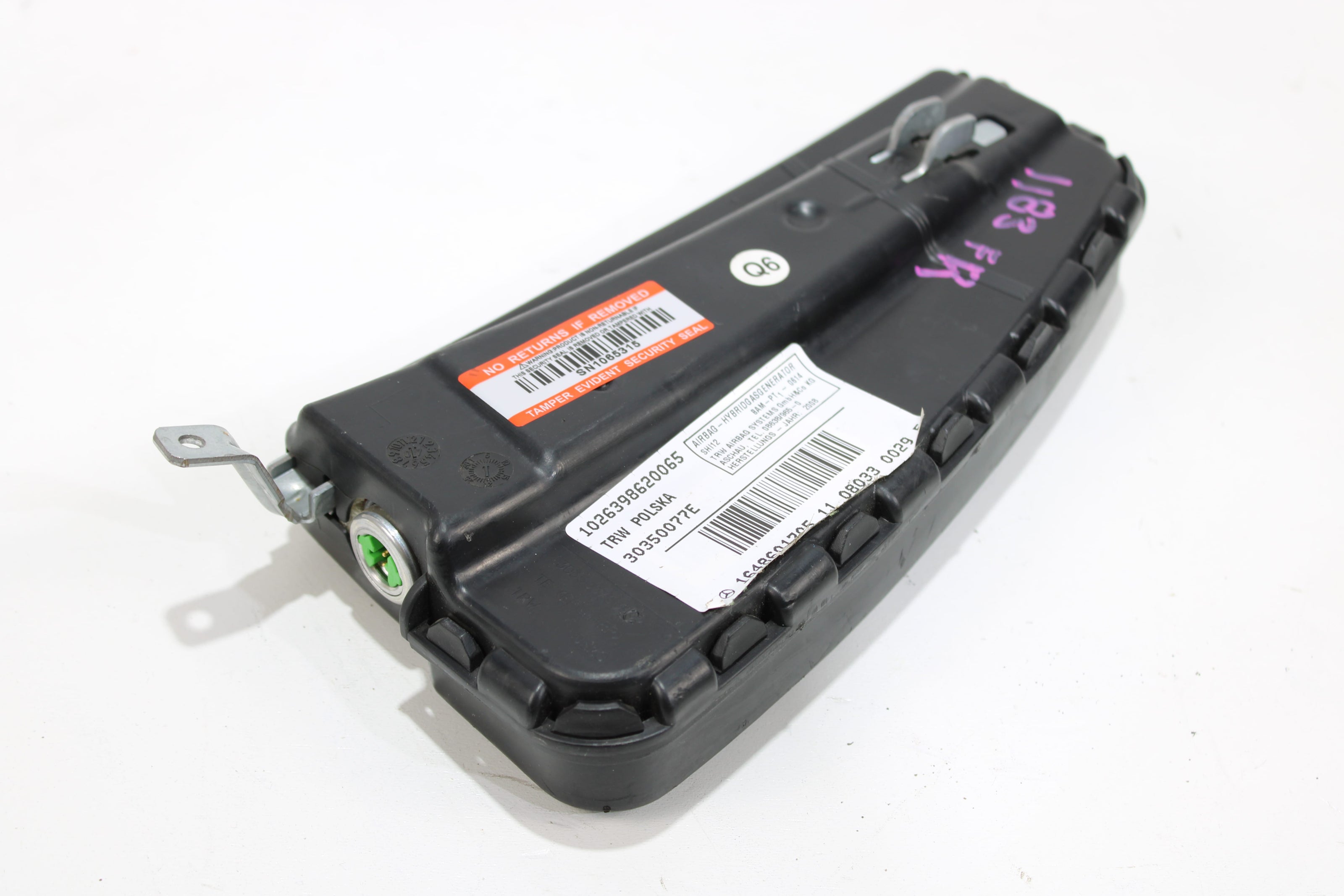 OEM Mercedes - Benz Side Airbag – Fits Ml350, Ml500, Ml63, Gl350, Gl450, Gl500, Gl550, R350 (2006–2014) – Part A1648601705 - Mercedes - Benz