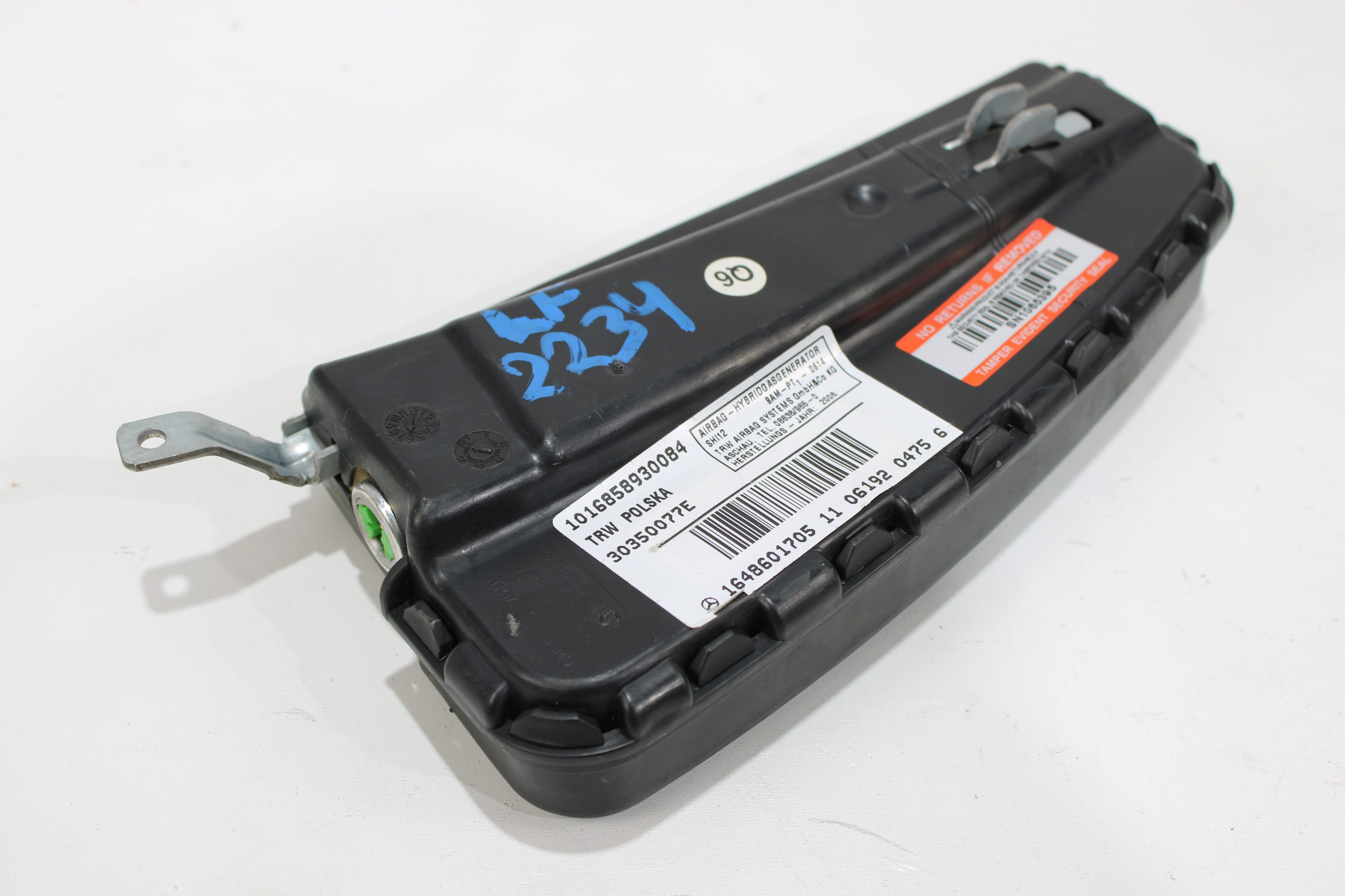 OEM Mercedes - Benz Side Airbag – Fits S350, S400, S450, S500, S550, S600, S63, S65, Cl500, Cl550, Cl600, Cl63, Cl65 (2007–2014) – Part A1648601705 - Mercedes - Benz