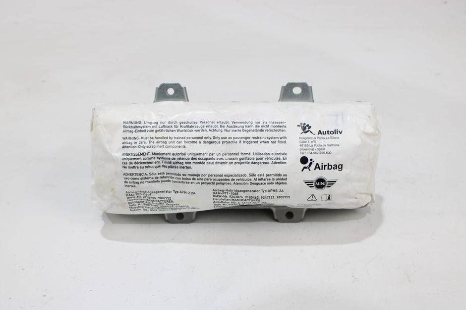 OEM Mini Dashboard Airbag – Fits Cooper, Cooper S (2011–2015) – Part 30021968 - Mini