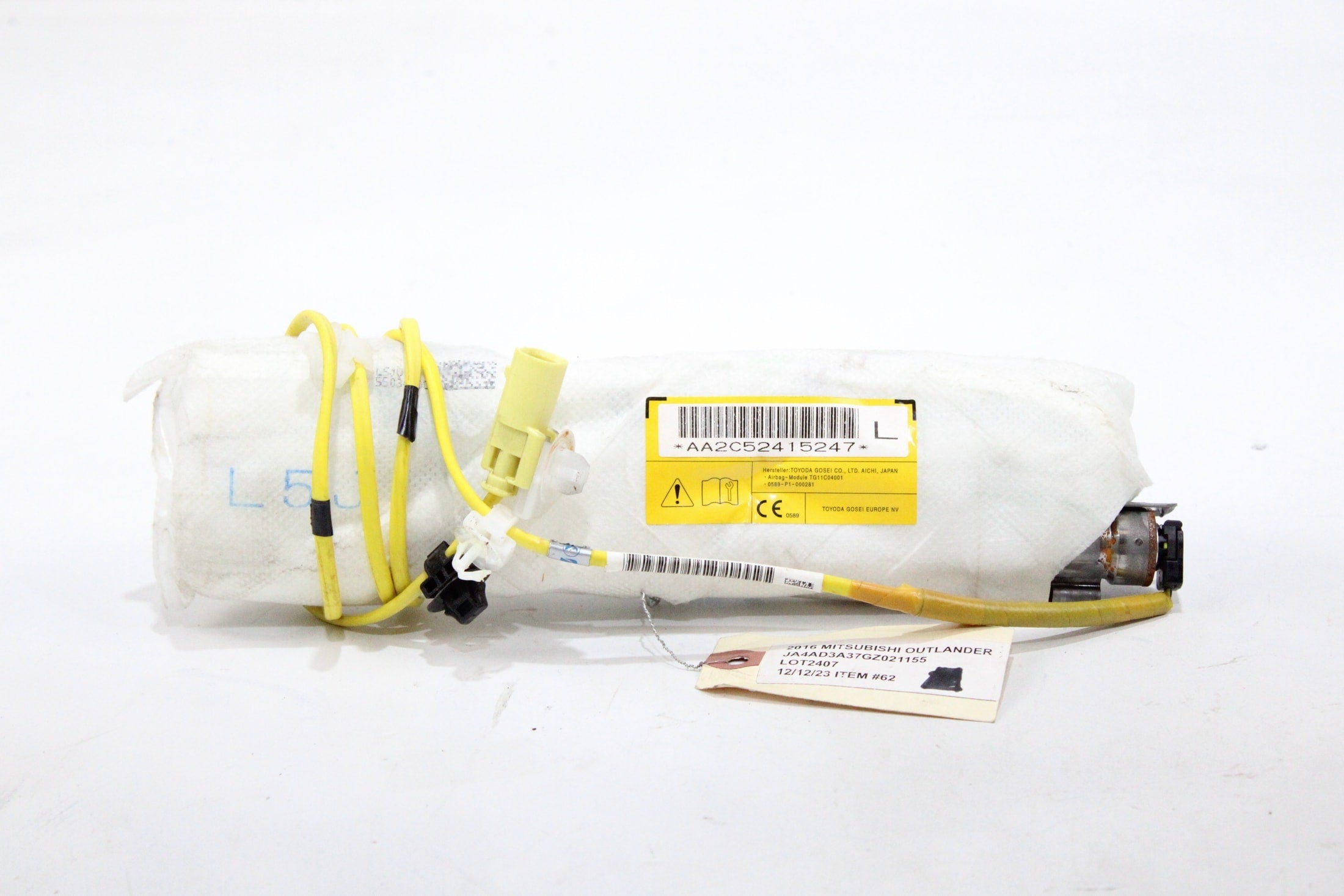OEM Mitsubishi Driver Seat Airbag – Fits Outlander Iii (2013–2022) – Part 0589-P1-000281 - Mitsubishi