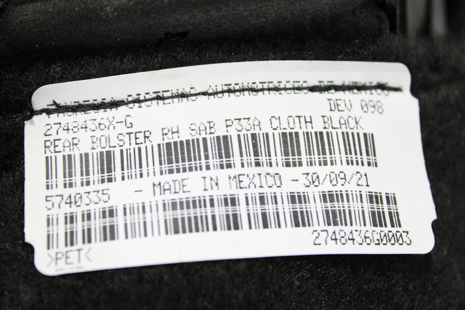 OEM Nissan Side Airbag – Fits Rogue (2021–2015) – Part 2748436X - G - Nissan