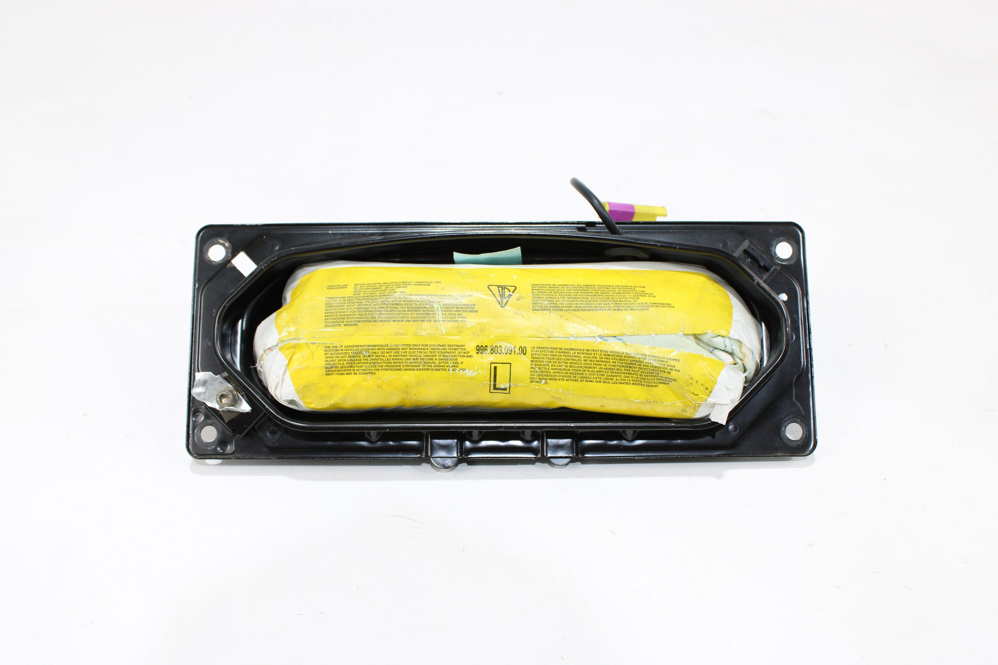 OEM Porsche Side Airbag – Fits Boxster, 911 (97–05) – Part 996.803.091.00 - Porsche