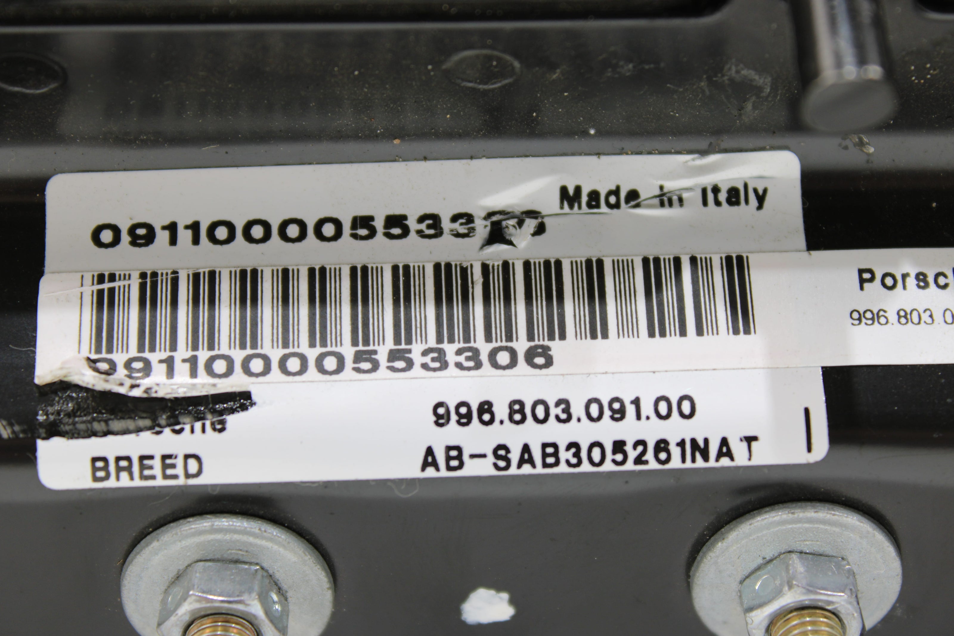 OEM Porsche Side Airbag – Fits Boxster, 911 (97–05) – Part 996.803.091.00 - Porsche