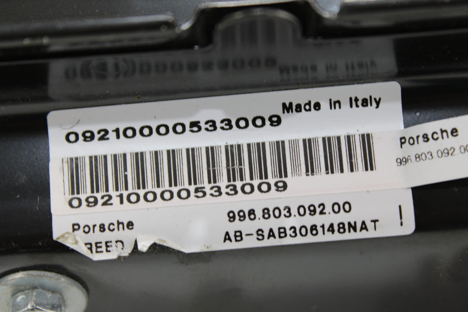 OEM Porsche Side Airbag – Fits Boxster, 911 (97–05) – Part 996.803.092.00 - Porsche