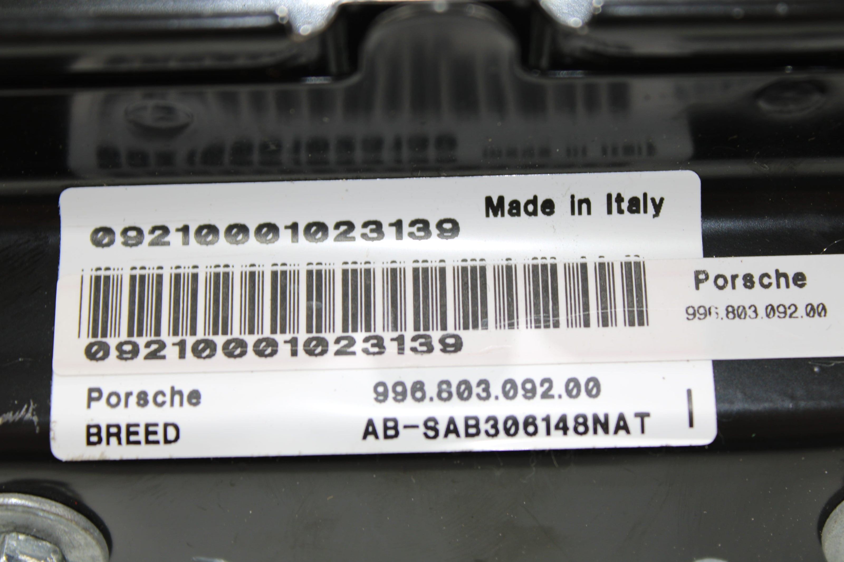 OEM Porsche Side Airbag – Fits Boxster, 911 (97–05) – Part 996.803.092.00 - Porsche