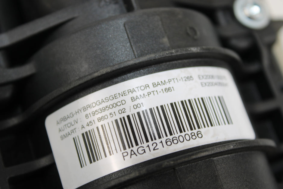 OEM Smart Dashboard Airbag – Fits Fortwo (2008–2015) – Part A4518605102 - Smart