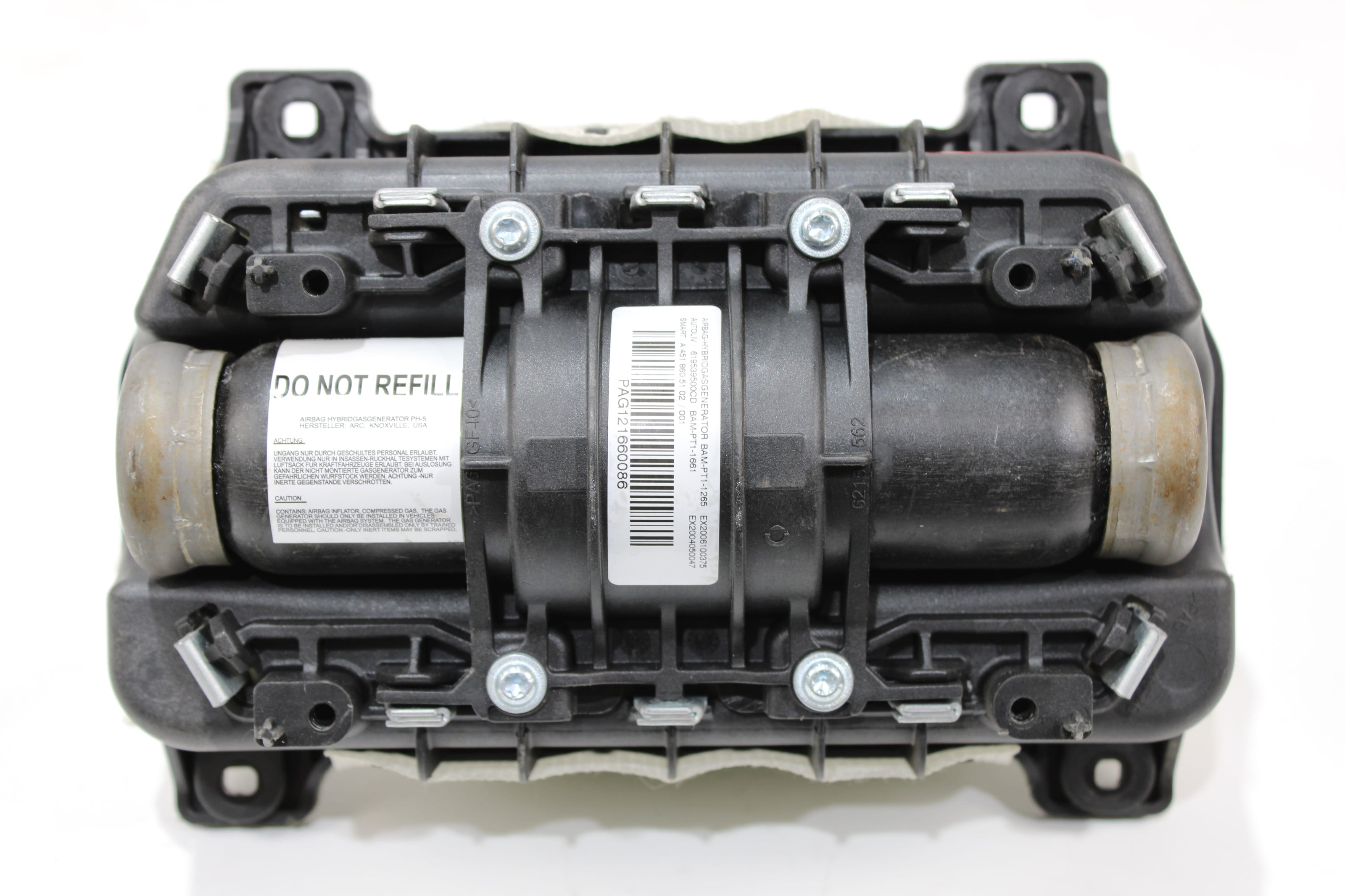 OEM Smart Dashboard Airbag – Fits Fortwo (2008–2015) – Part A4518605102 - Smart