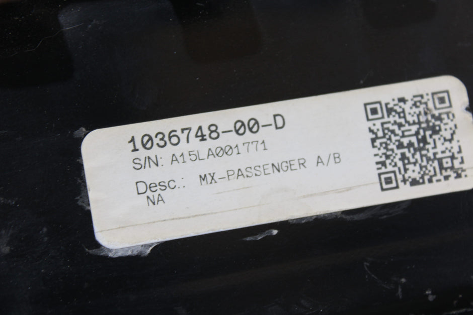 OEM Tesla Dashboard Airbag – Fits Model X (2016–2020) – Part 1036748 - 00 - D - Tesla