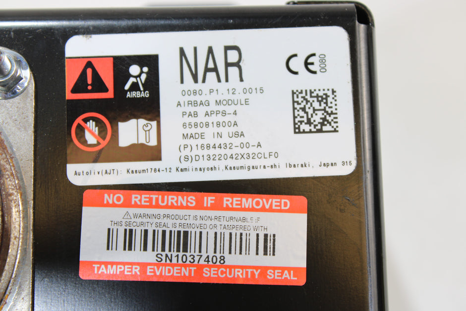 OEM Tesla Dashboard Airbag – Fits Model X (2021–2023) – Part 1684432 - 00 - A - Tesla