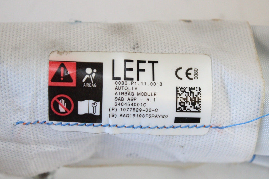 OEM Tesla Driver Seat Airbag – Fits Model 3 (2017–2023) and Model Y (2020–2023) – Part #1077829-00-C - Tesla