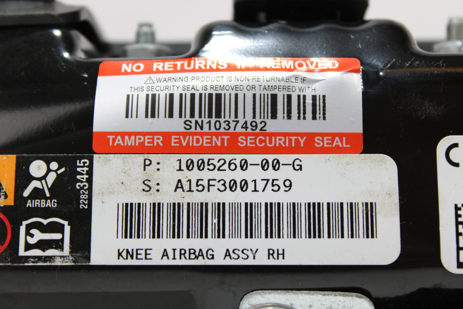 OEM Tesla Knee Airbag – Fits Model S (2012–2020) – Part 1005260 - 00 - G - Tesla