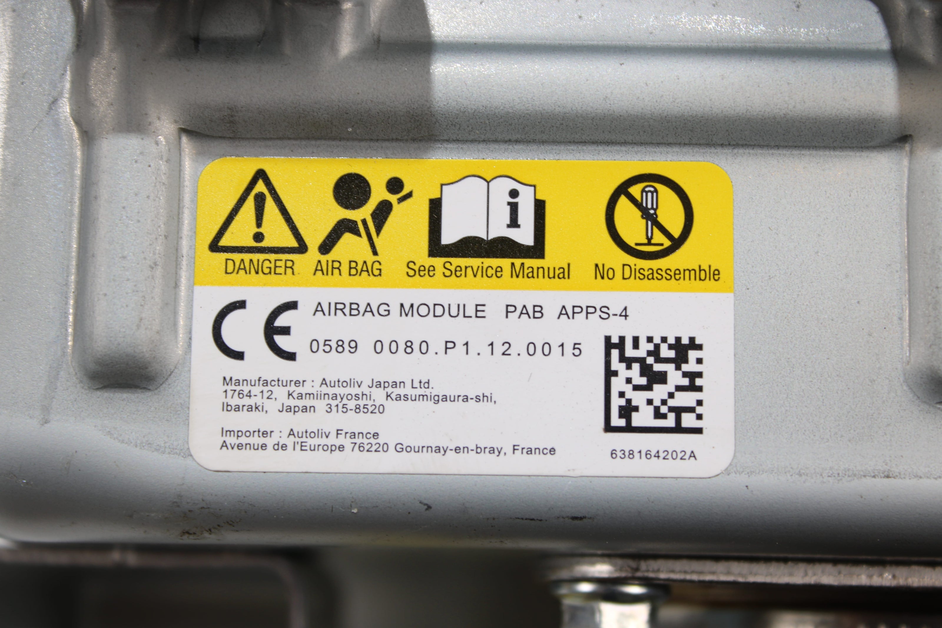 OEM Toyota Dashboard Airbag – Fits Gr86 (2022–2025) – Part 98271CC000 - Toyota